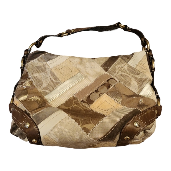 Coach CHELSEA KATARINA Patchwork Canvas Purse - Picture 1 of 11